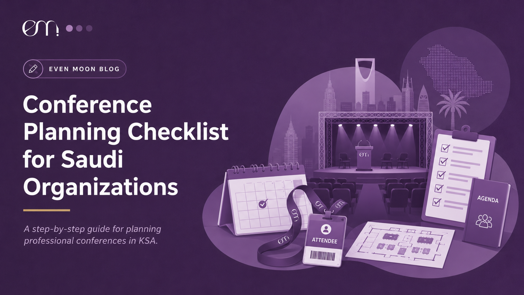 Conference Planning Checklist for Saudi Organizations